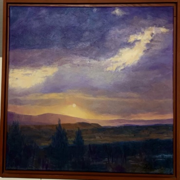 Kupres Sunset towards Pokajnica